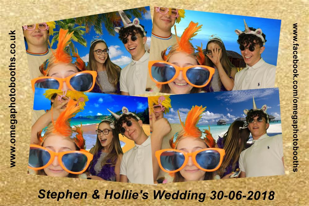 Stephen & Hollie's Wedding | View more photos from the event at gallery.omegaphotobooths.co.uk/u/OmegaPhotobooths/Stephen-Hollies-Wedding